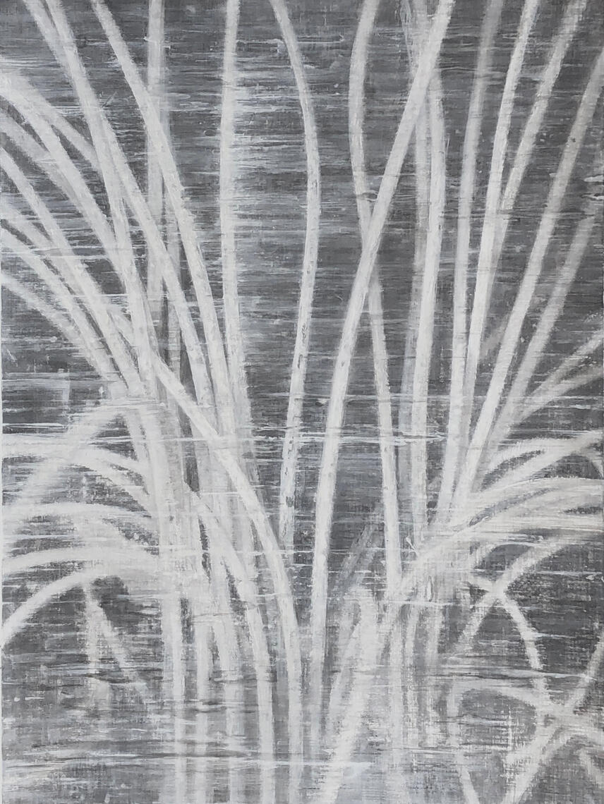 The Moments — Oil on paper, 21 × 28 cm, 2019